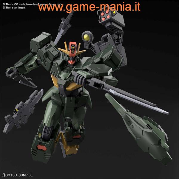 Gundam 00 Command Qan[T]1:144 HGGB kit by Bandai